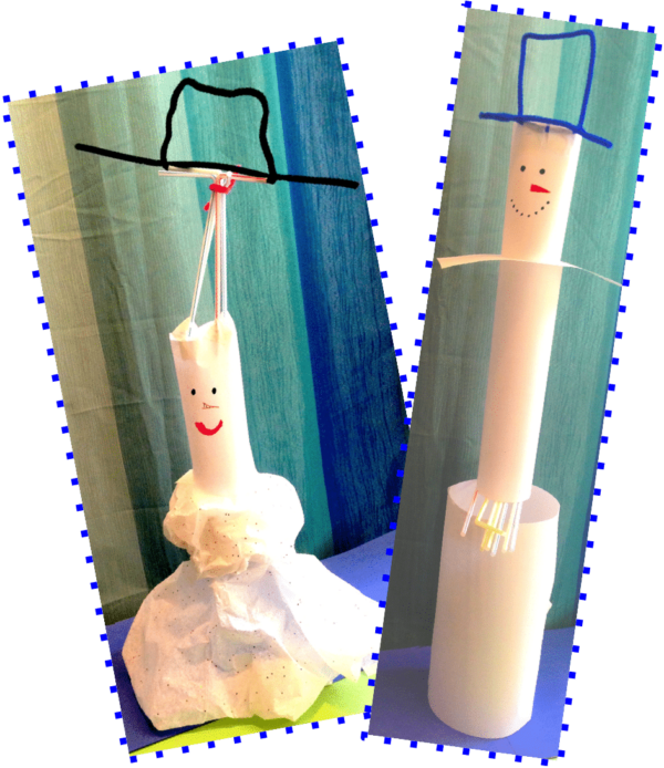 Winter STEM Challenge Snowman Stretch