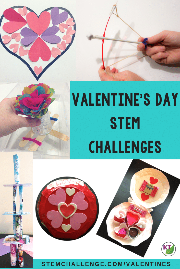 Valentine's Day STEM Challenges are the perfect activities to keep your students engaged and feeling the love this Valentine's Day! Click through for details, blog posts, video walk-throughs and more for all five Valentine's STEM Challenges! Modifications included for grades 2 -8.