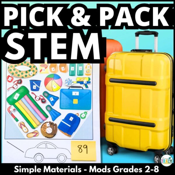 PICK AND PACK SUMMER STEM activity