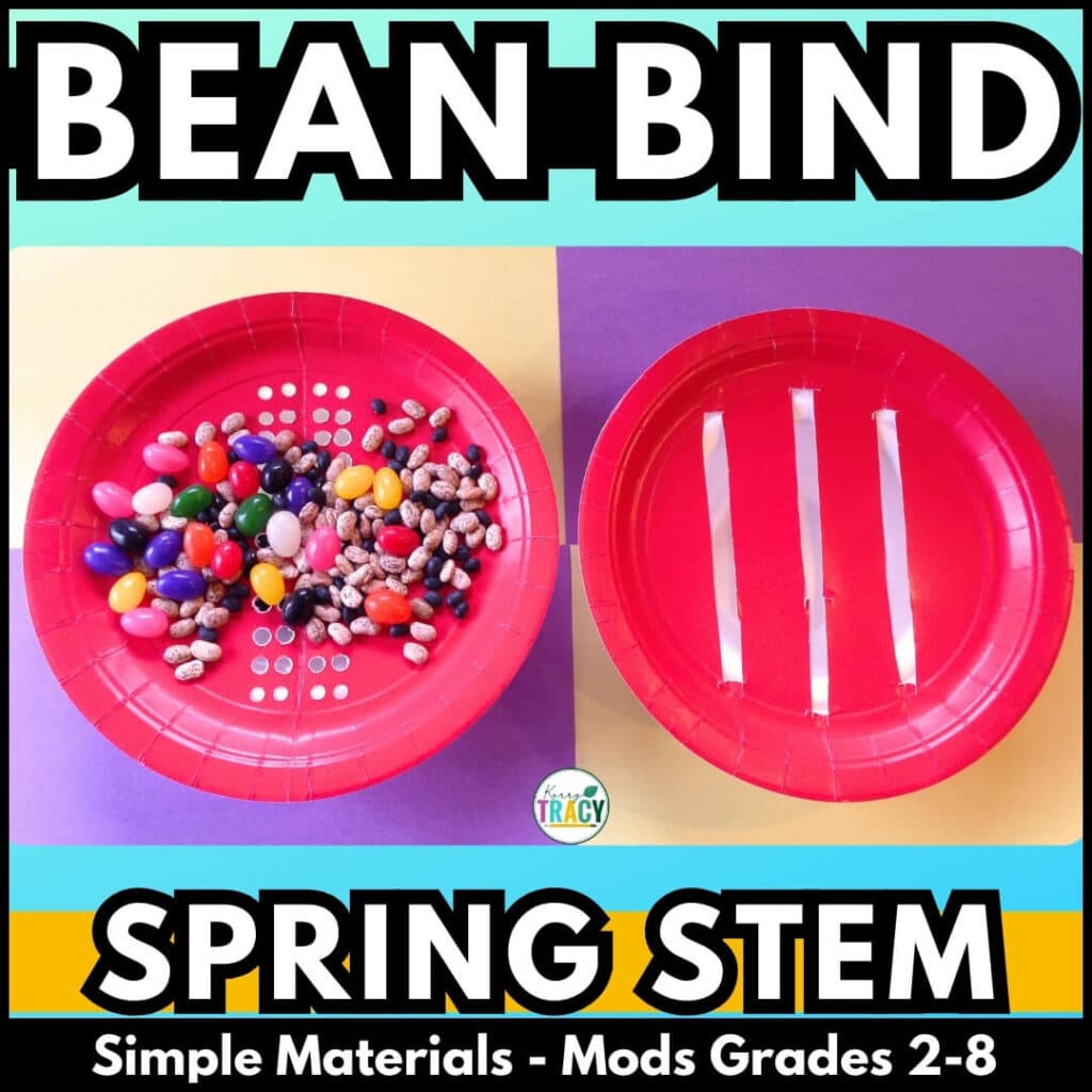 SPRING STEM BEAN - jelly bean sorter design pictured
