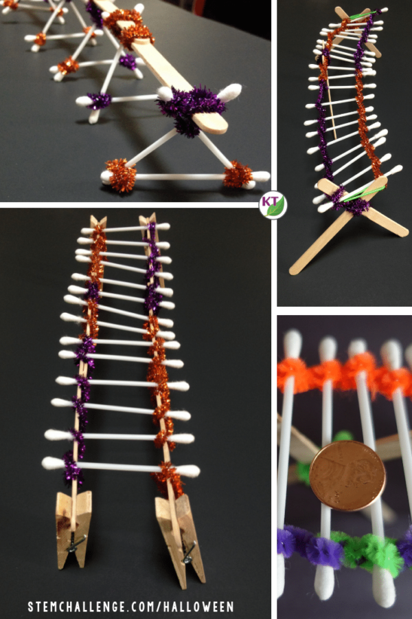 Halloween STEM Challenge Bone Bridge STEM Challenges