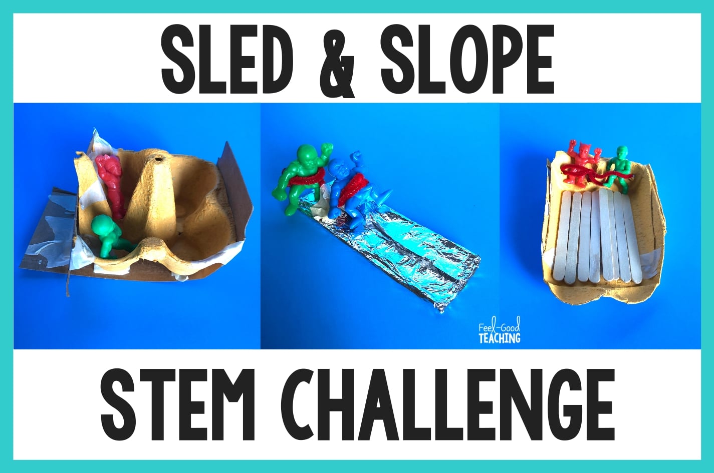 sled and slope stem challenge