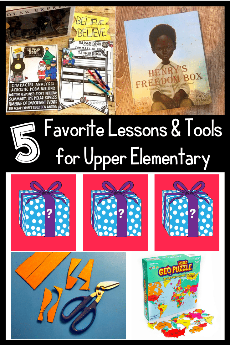 Check out our 5 favorite tools and lessons for upper elementary teachers!