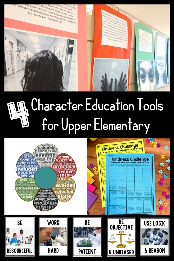 Character education is more important now than ever! Check out these other free ideas for your upper elementary students and let us do the planning for you with four easy to implement ideas!