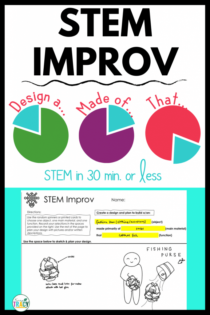 Quick STEM Activity STEM Improv Student Example 1